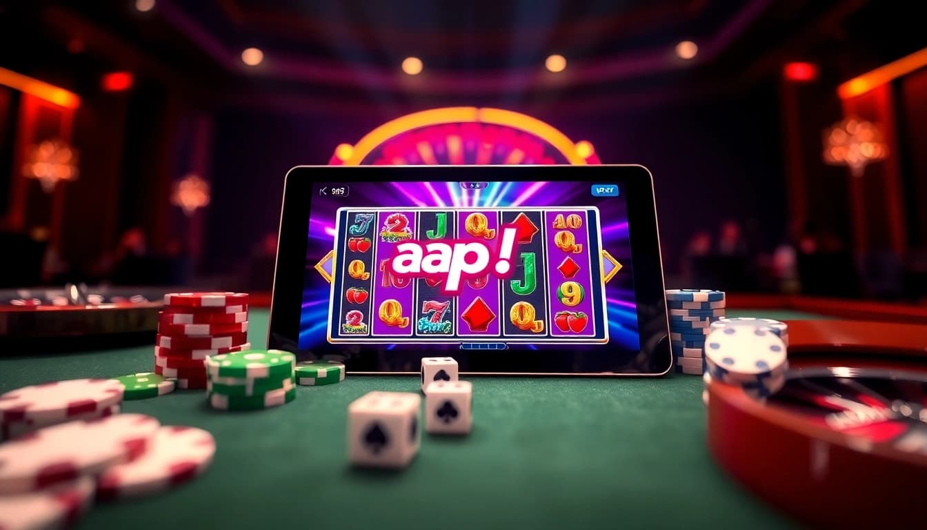 Scena perjudian online yang menarik menampilkan elemen slot apk dan kasino untuk keseruan.