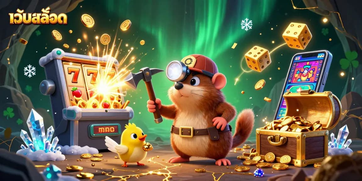 Spin the massive slot machine and win gold coins with เว็บสล็อต in this exciting casino adventure.