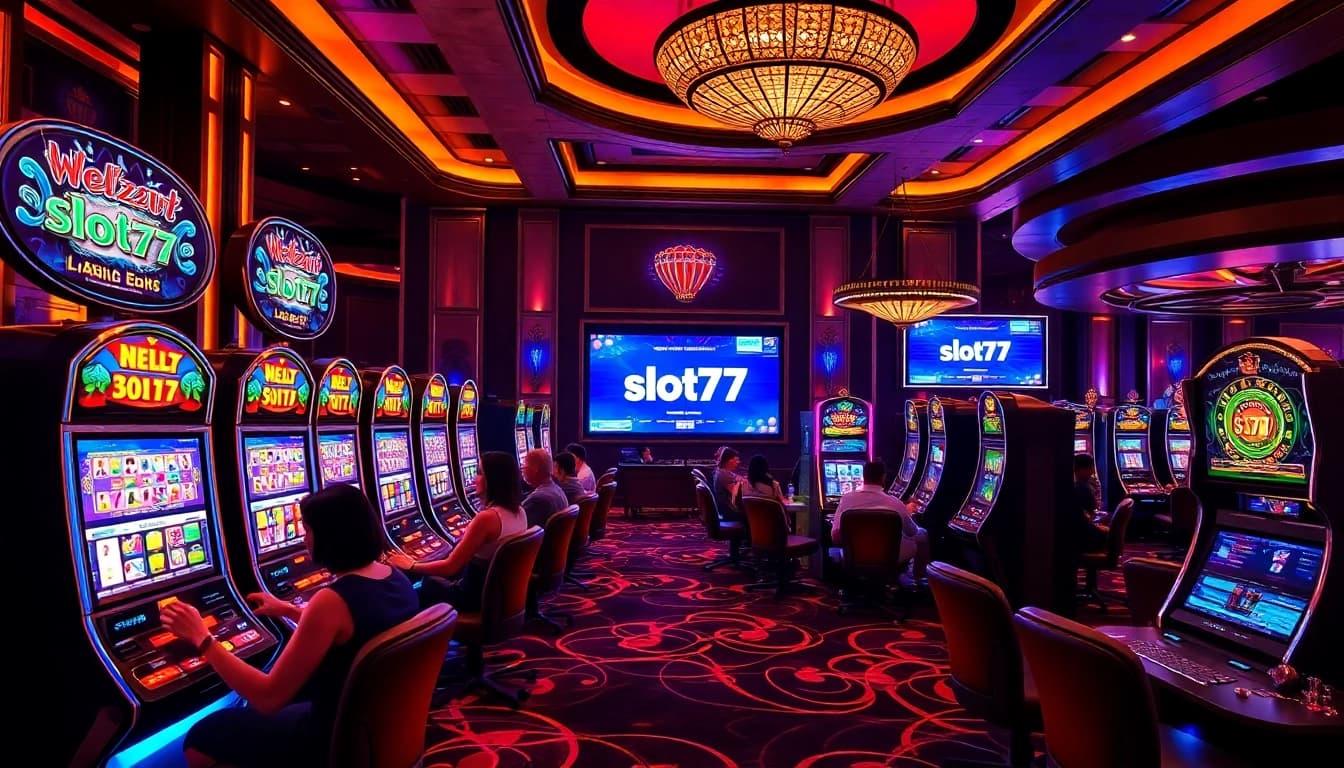 Experience the excitement of winning with slot777 at a vibrant casino.