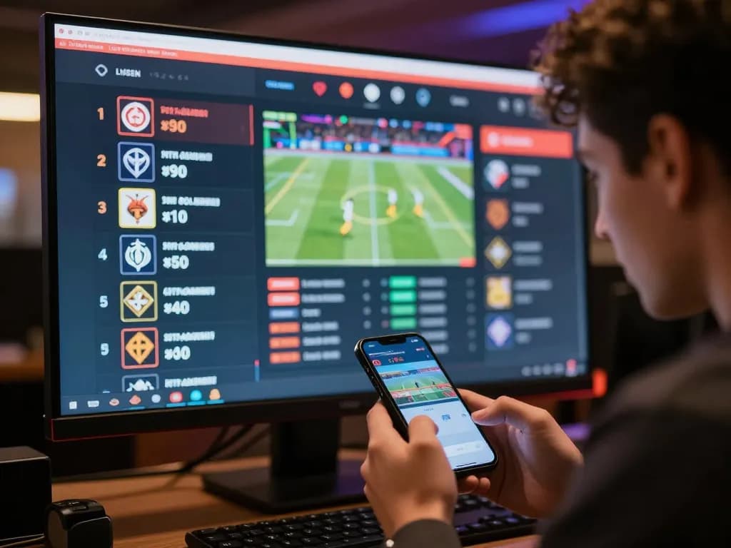 open88 users engaging in dynamic sports betting on a modern platform, focusing on betting options and scoreboard.
