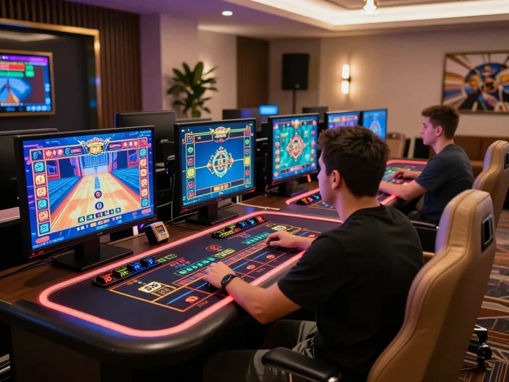 Experience thrilling online gaming at F168 with a sophisticated live dealer setup enhancing your gambling strategy.