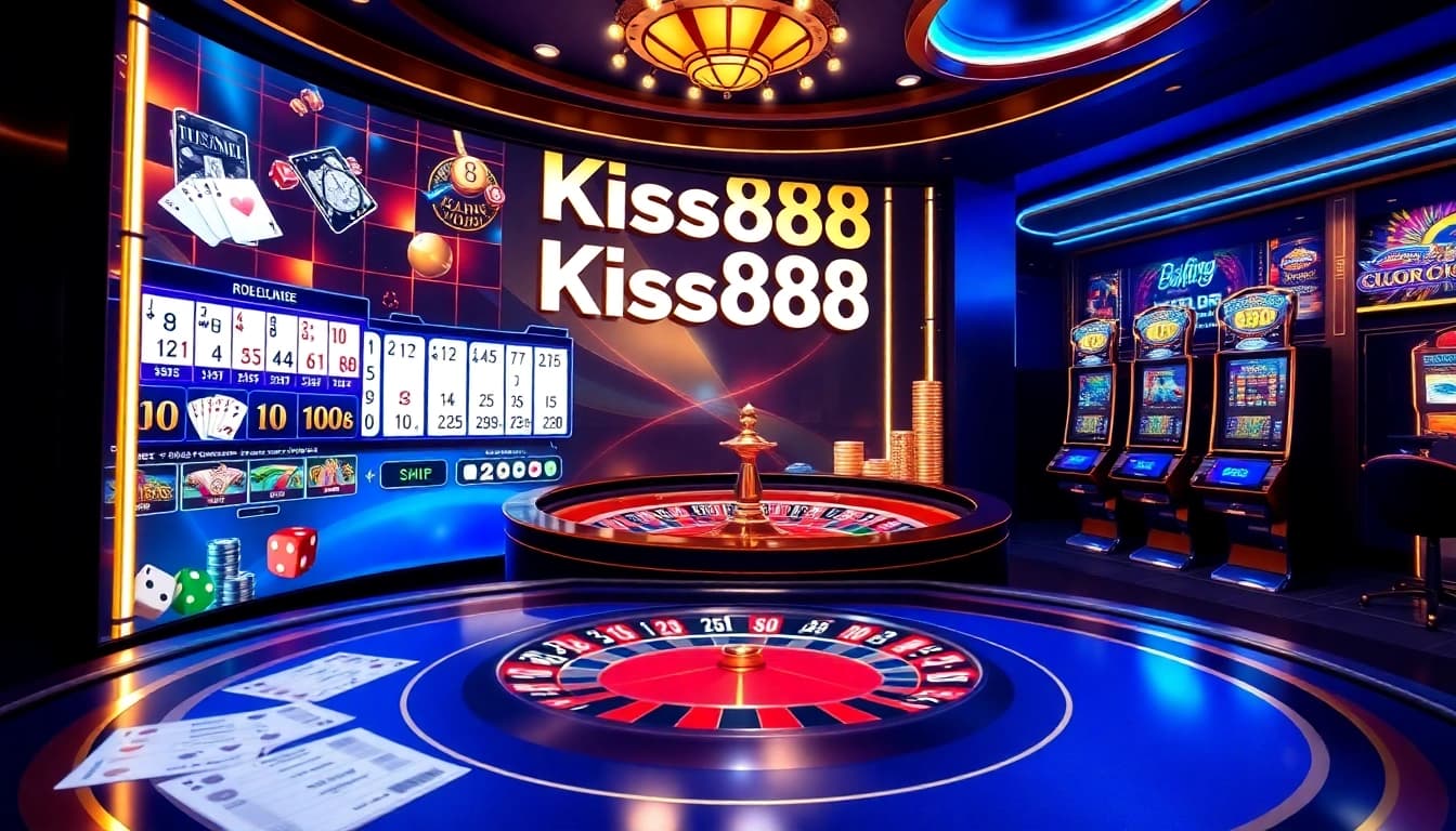 Experience the excitement of betting on Kiss888 with vibrant casino games and stunning graphics.