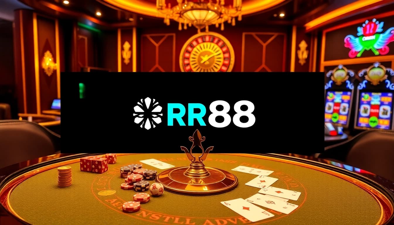 Action-packed casino experience at RR88 with engaging games and vibrant atmosphere.