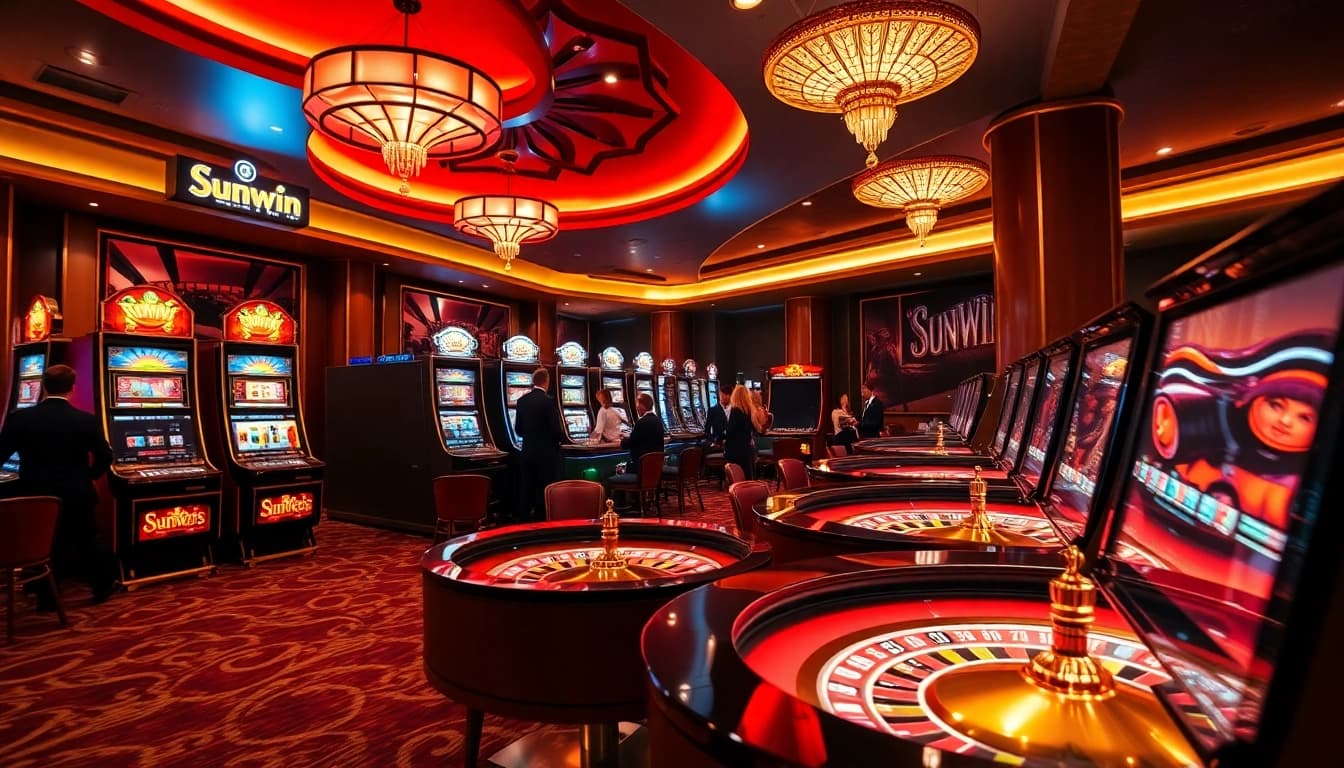 Experience dynamic gameplay at sunwin casino featuring vibrant slots and thrilling table games.