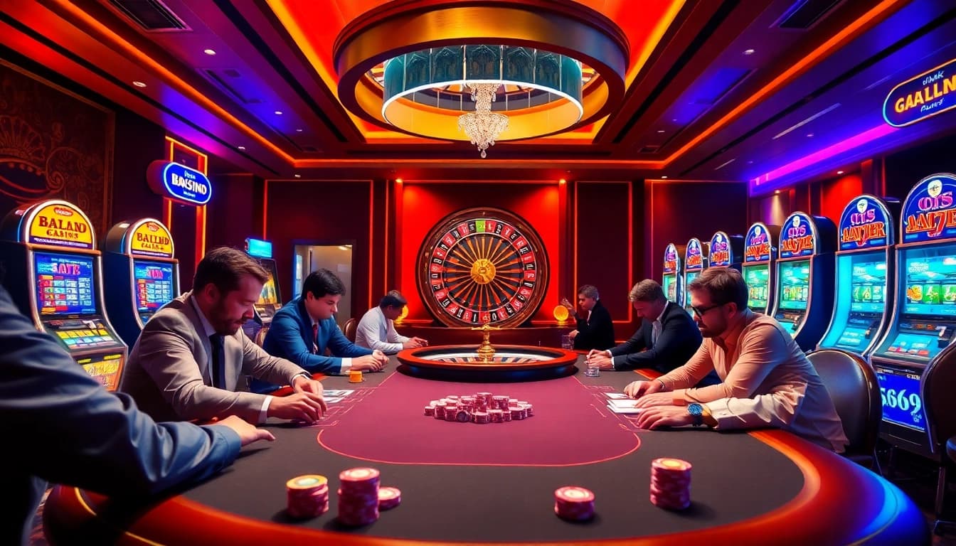 Experience thrilling gameplay at Link Hitclub with vibrant casino action and intense poker sessions.