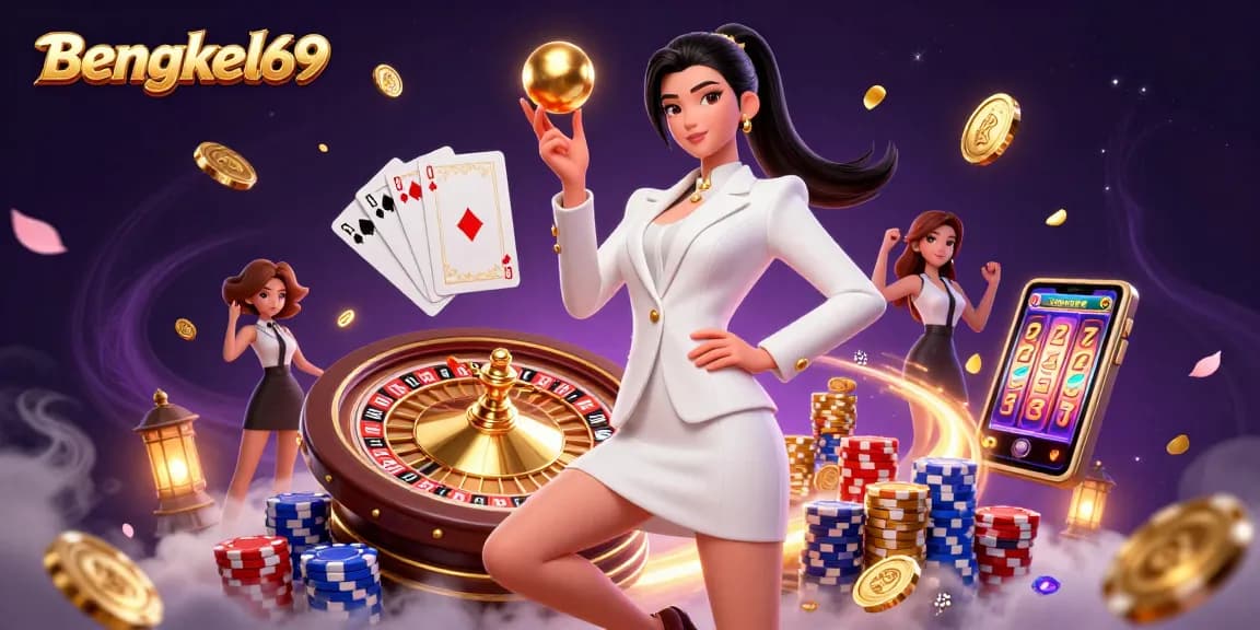 Engage in thrilling wins at Bengkel69 with exciting slot games featuring golden jackpots and luxury ambiance.