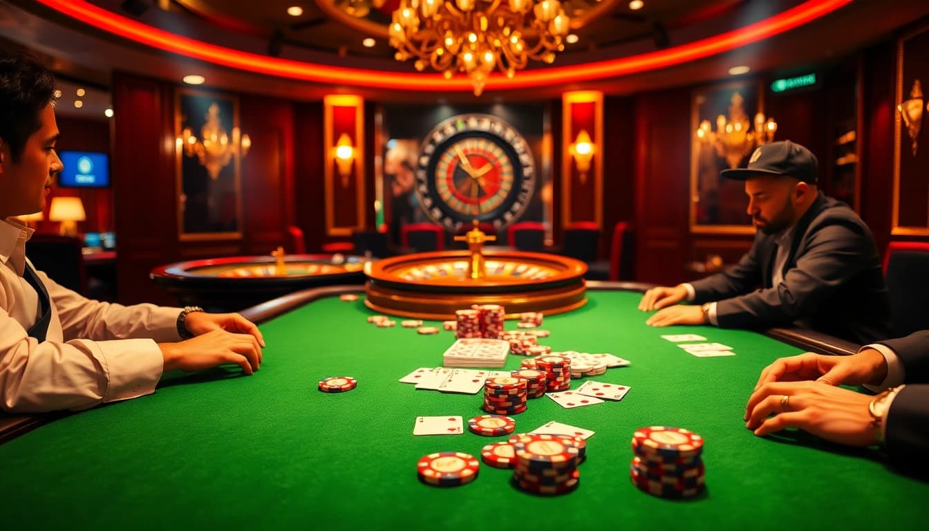 Experience thrilling moments at https://28bets.casino/ with intense poker action and luxurious casino ambiance.