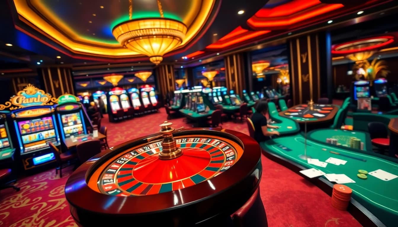 Situs11 offers an exhilarating casino experience with poker chips and vibrant slot machines.