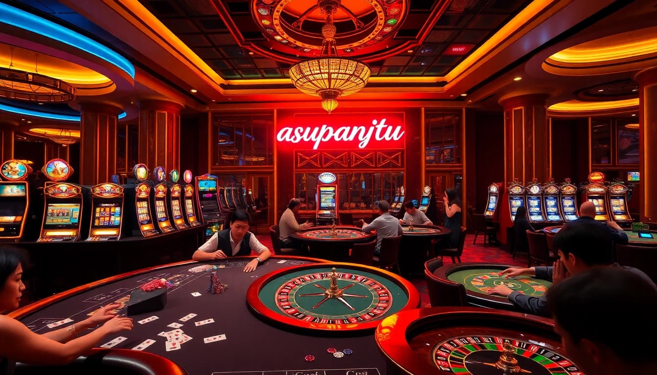 Experience the thrill of asupanjitu with vibrant casino games and exciting gameplay moments.