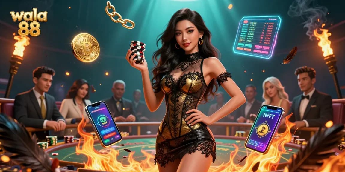 Experience excitement with wala 88 at the VIP cockfighting arena surrounded by high-value chips.