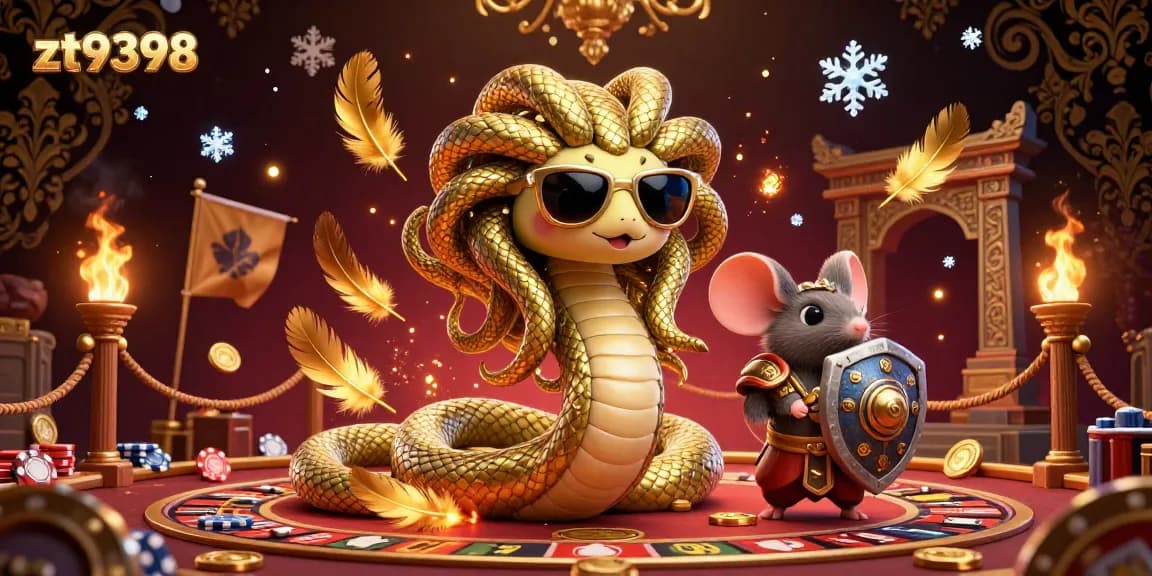 Experience thrilling gameplay at zt9398 with vibrant characters and dynamic casino elements.