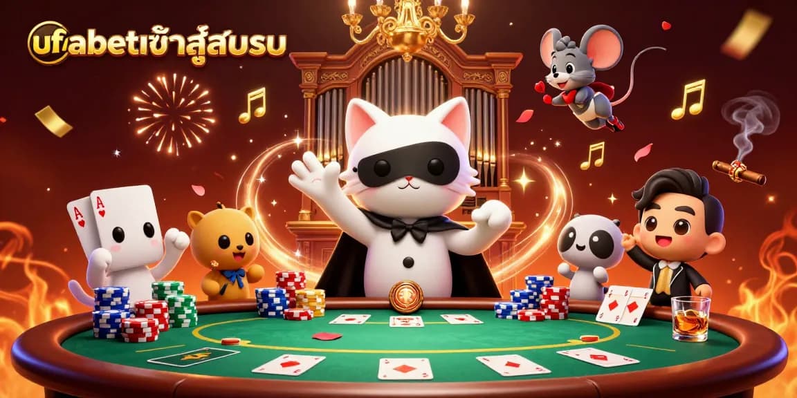 Engage with ufabetเข้าสู่ระบบ to experience dynamic poker action in a vibrant casino scene.