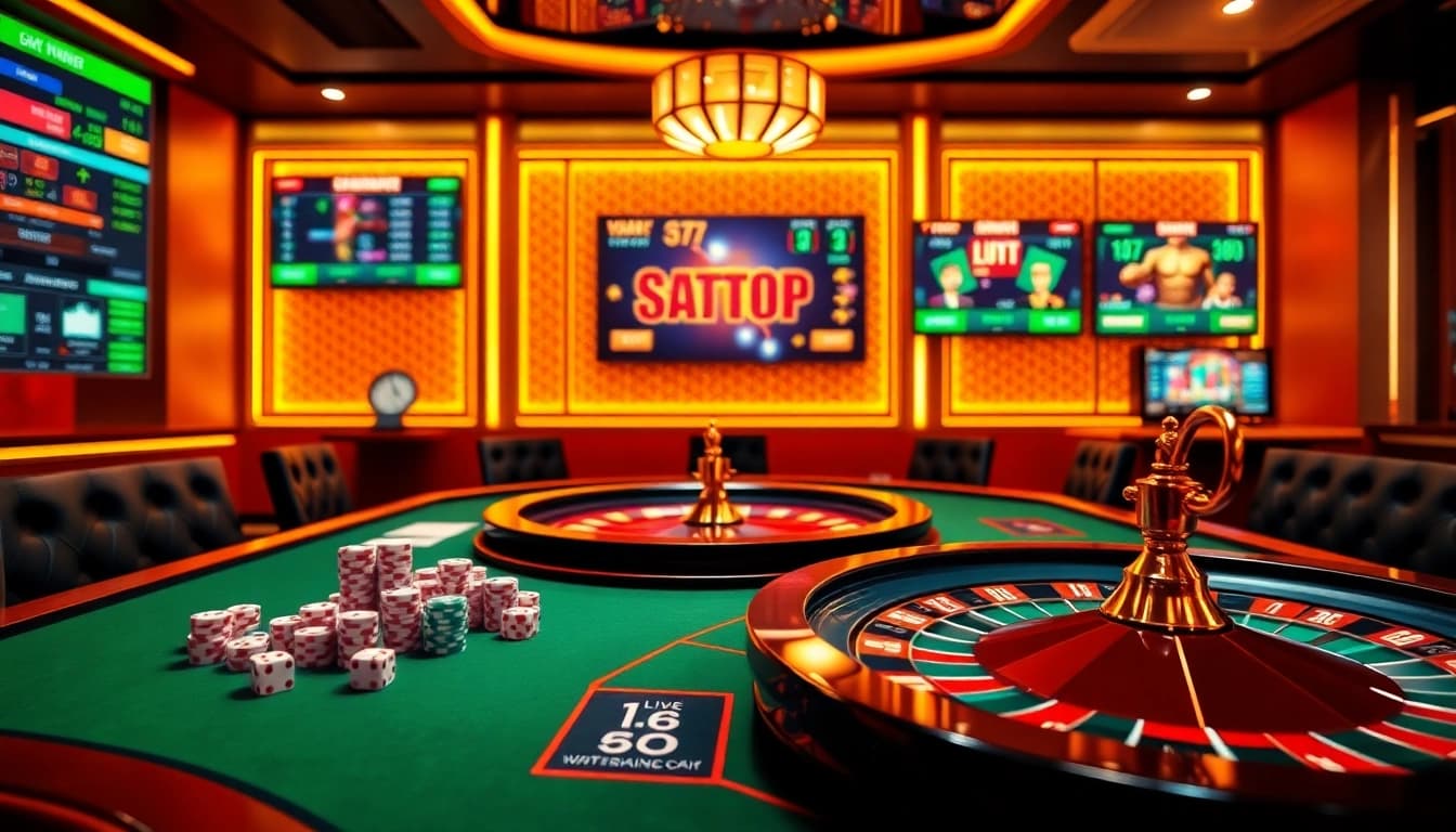 Experienced gambler placing bets at a luxurious Nhà cái uy tín hàng đầu châu Á live casino table with high-quality chips and cards