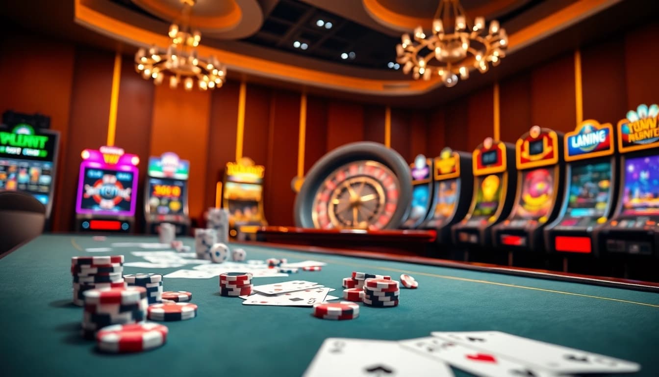 Experience the thrill of Amanahtoto with vibrant casino games and engaging betting visuals.