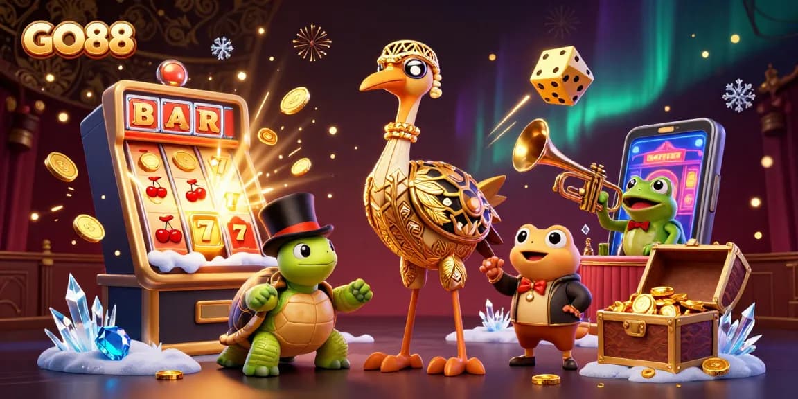 Experience the excitement of GO88 with vibrant casino games and a lively atmosphere.