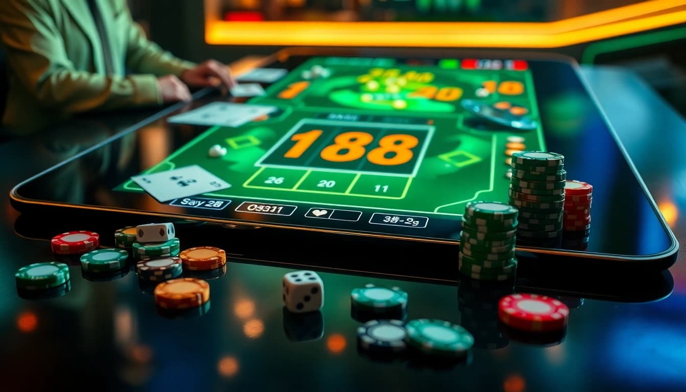 Players engage in the thrilling game of tài xỉu go88, showcasing a vibrant online gambling atmosphere.