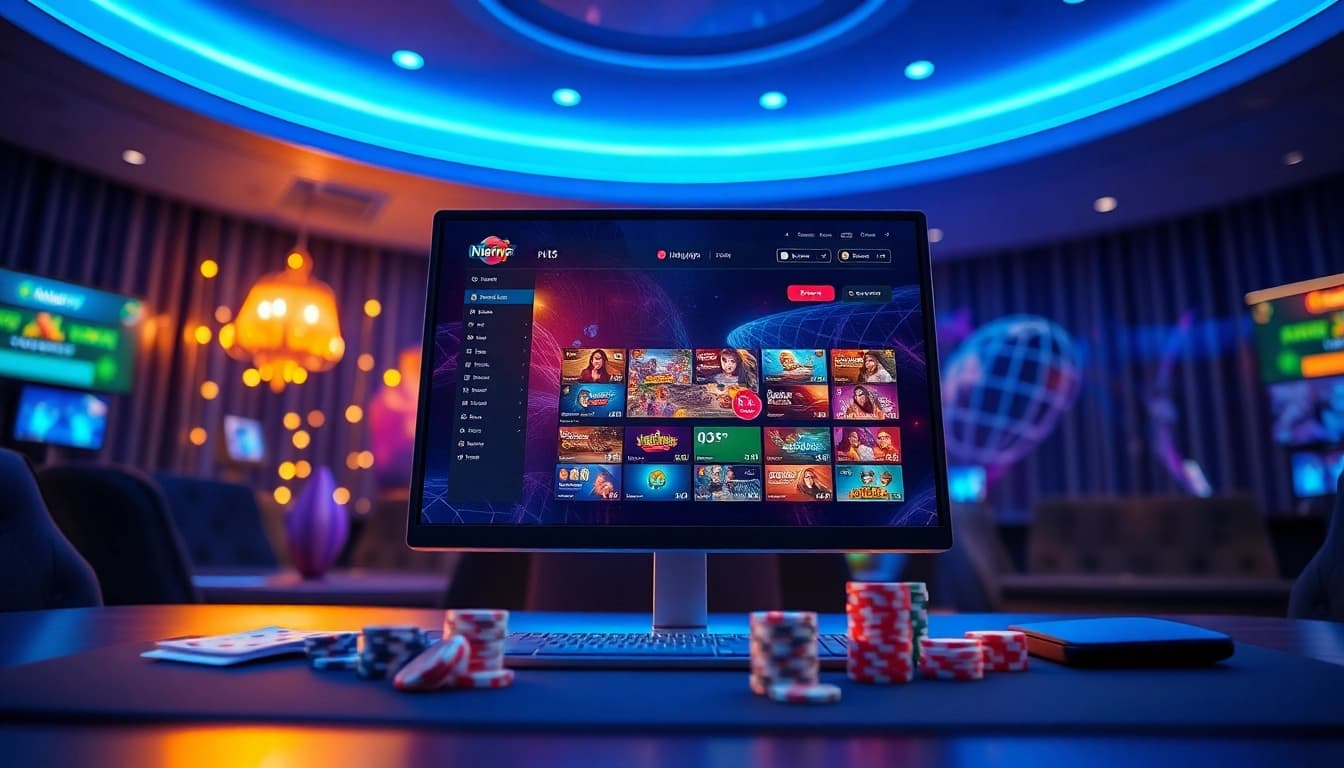 Nhat vip online gaming platform showcasing diverse betting options in an inviting atmosphere