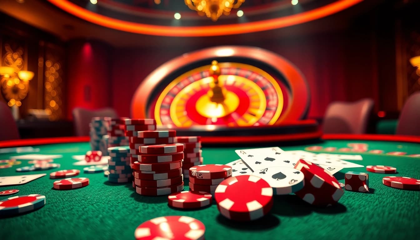 Engage in thrilling gambling experiences at https://uu88ae.com/ with vibrant casino tables and exciting games.