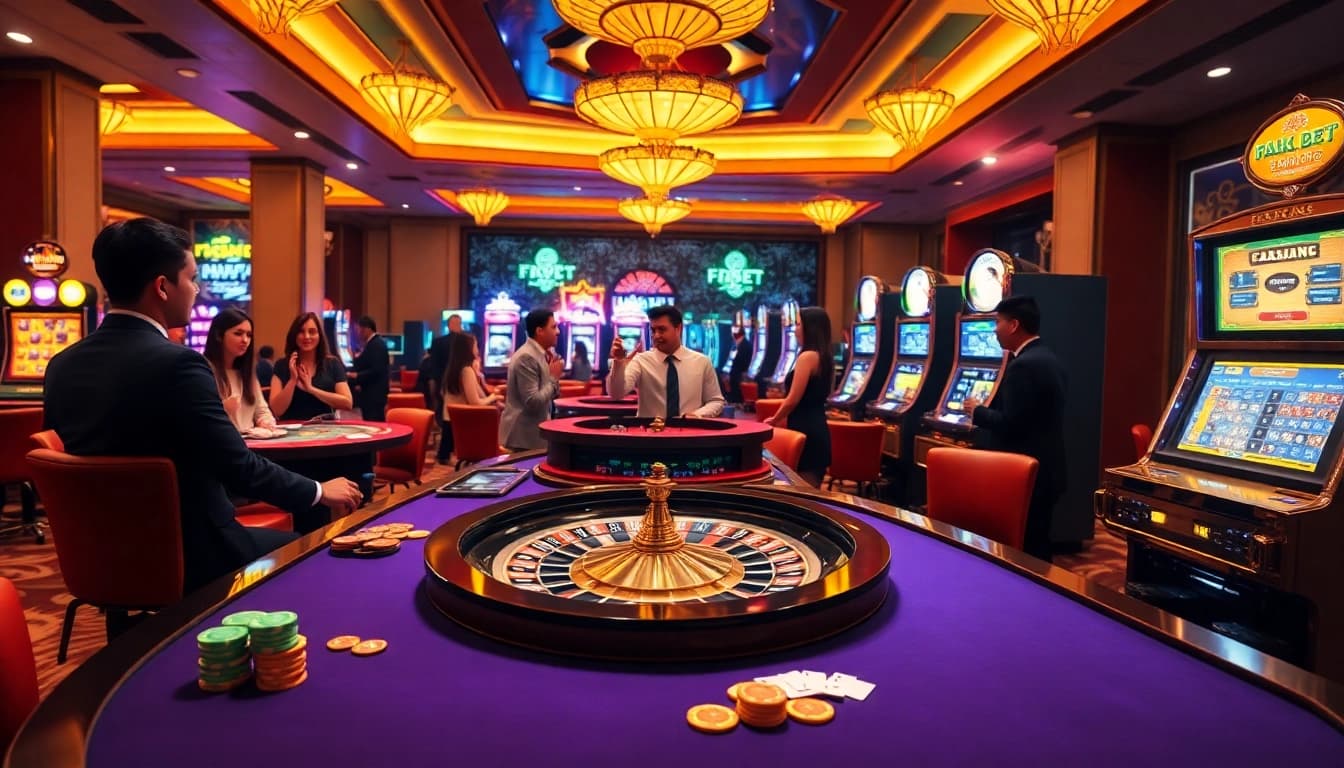 Experience thrilling gameplay at F8BET with high-stakes poker, lively roulette, and engaging slot machines.