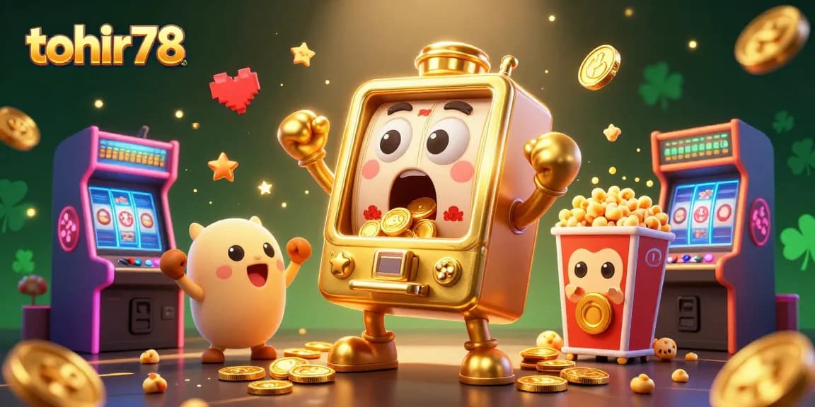 Mainkan tohir78 dan raih jackpot terbaik dengan mesin slot ceria dalam ilustrasi yang memikat.