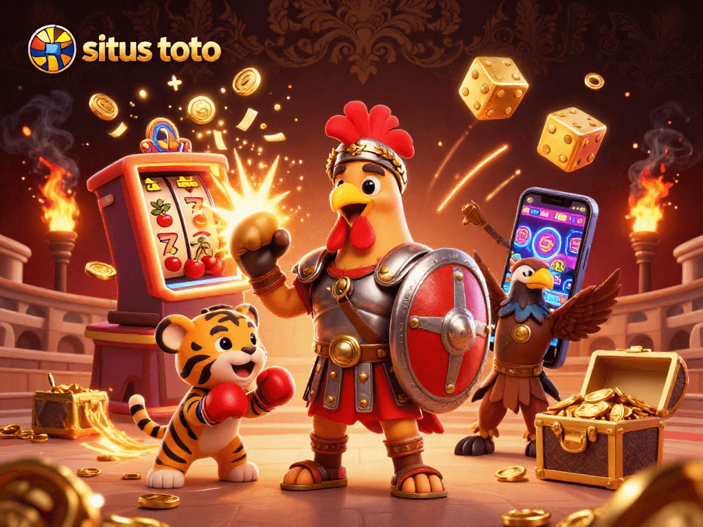 Engage in thrilling situs toto gameplay featuring epic jackpots, vibrant 3D characters, and casino fun.
