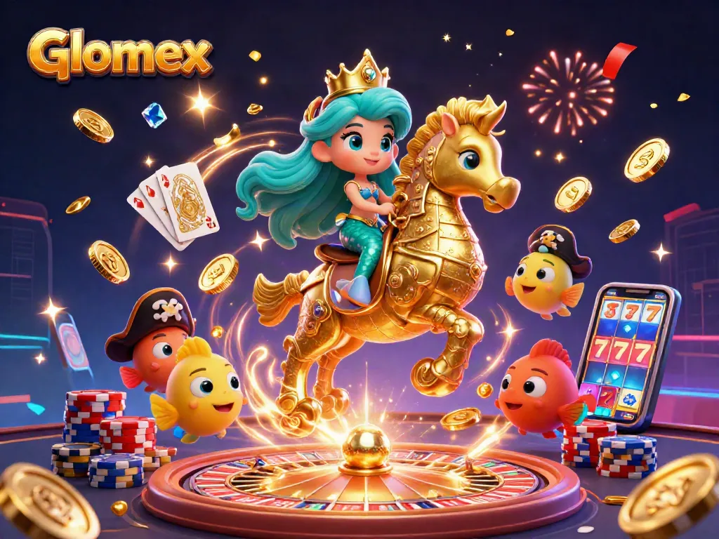 Engage with Glomex while winning big in a vibrant marine-themed casino adventure.