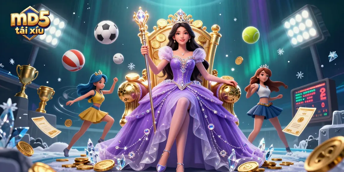 Experience the trusted md5 tài xỉu game with excitement and transparency in this vibrant casino illustration.