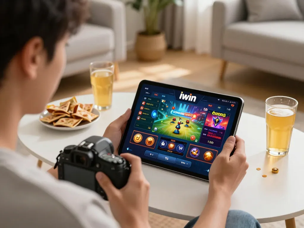 Engaging with the trang chủ IWIN app highlights strategic gameplay in a cozy setting