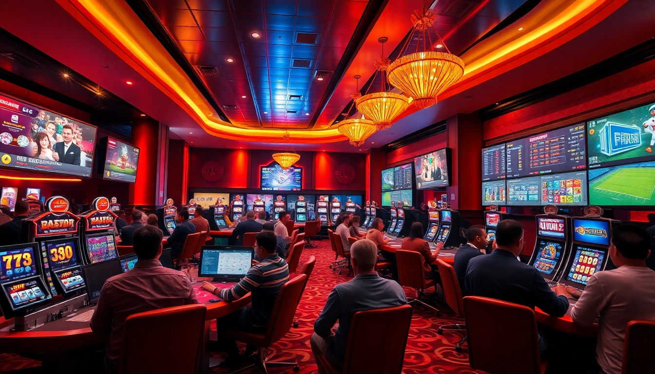 Experience the dynamic world of online gambling at https://co88.london/ with thrilling casino games and vibrant atmosphere.