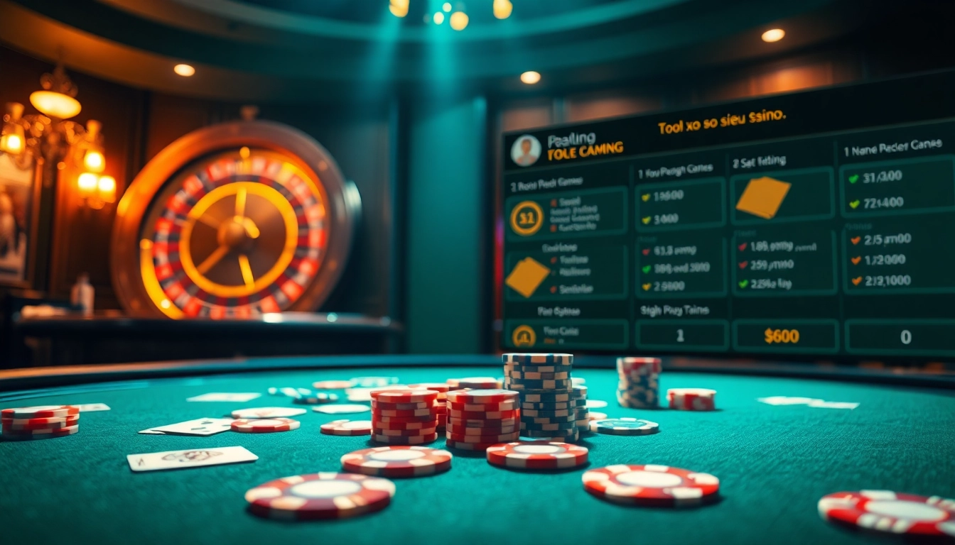 Engage in exciting strategies with Tool xo so sieu toc gambling at a vibrant casino table.