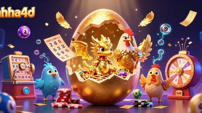 Memenangkan hadiah dengan ahha4d melalui undian lotre dan kartu bingo berkilau.